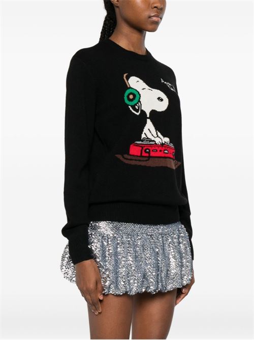 Maglia donna girocollo Snoopy MC2 SAINT BARTH | NEWQUEEN00326I